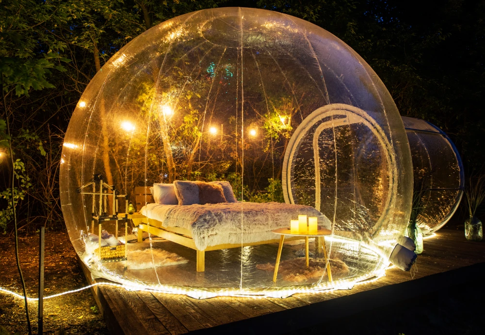 bubble tent clear